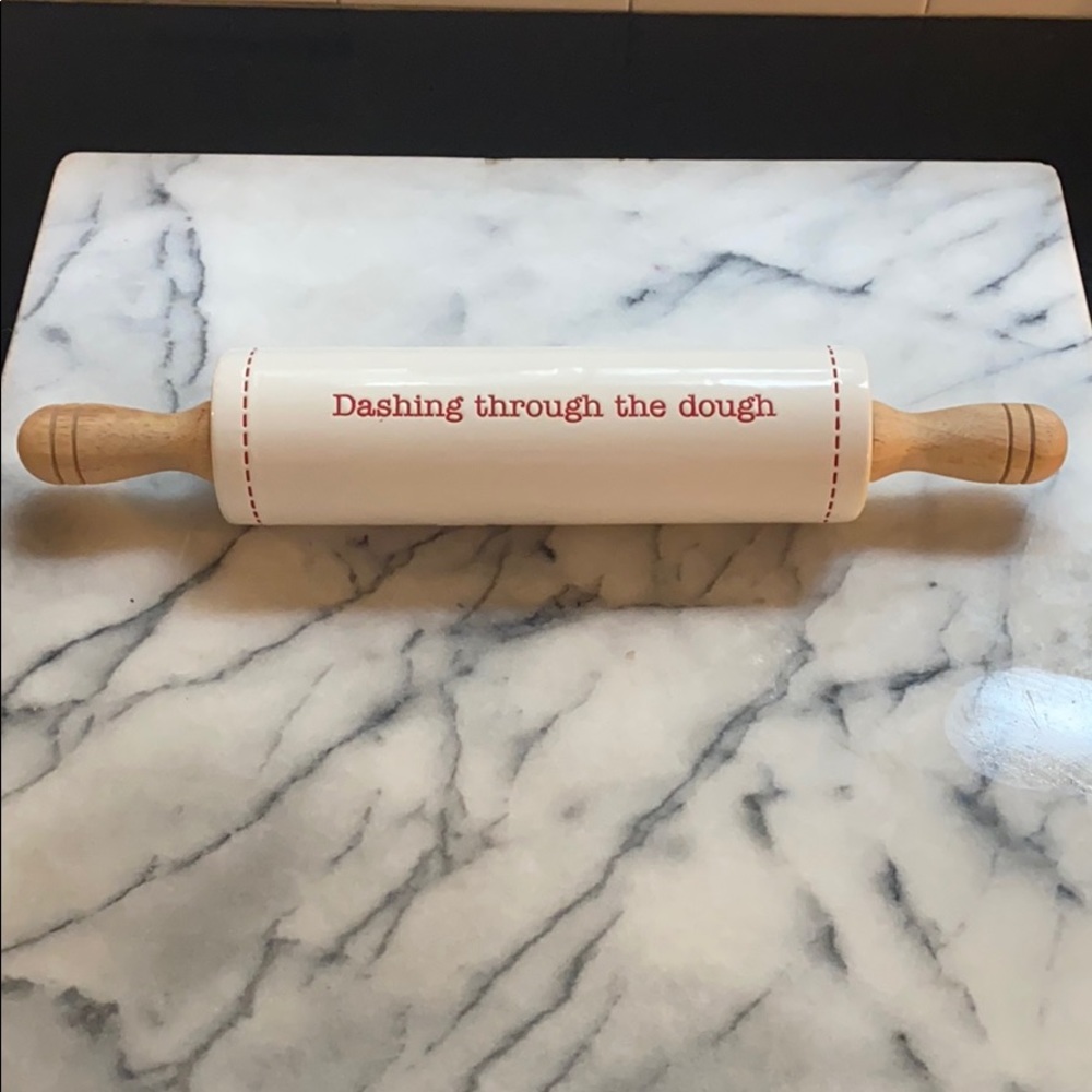 Mud Pie Dashing Through the Dough Rolling Pin